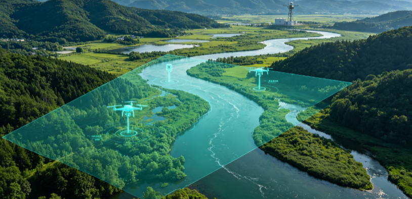 通江县GEO 全域空间监测筑牢生态屏障，空间技术支撑环境治理与灾害防御
